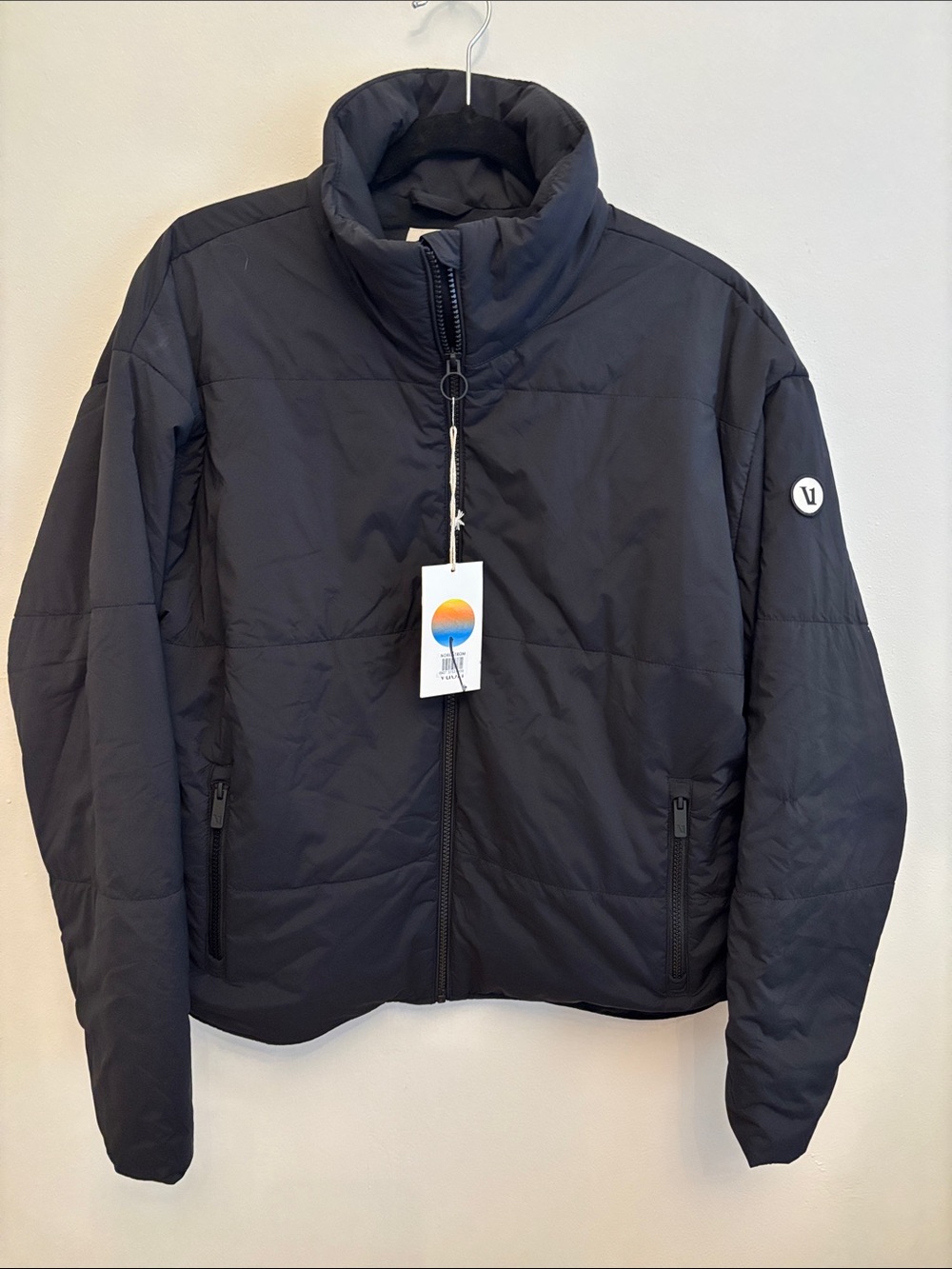 Vuori Canon Insulated Quilted Jacket Black Size L NEW